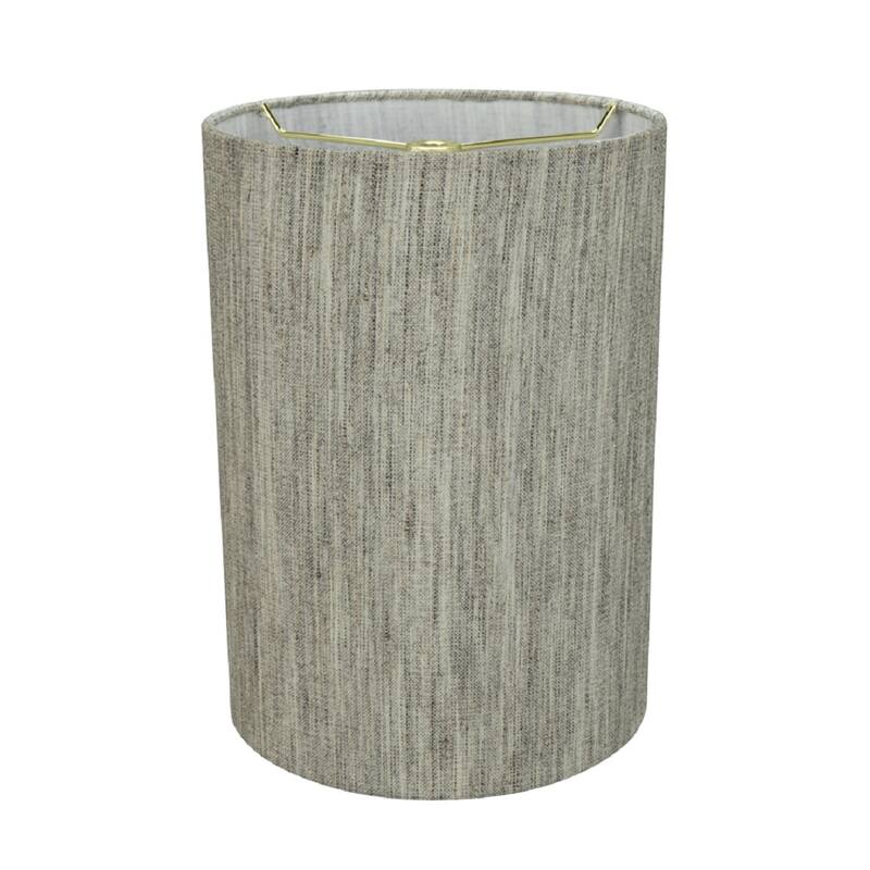 Aspen Creative Drum (Cylinder) Shaped Spider Construction Lamp Shade in